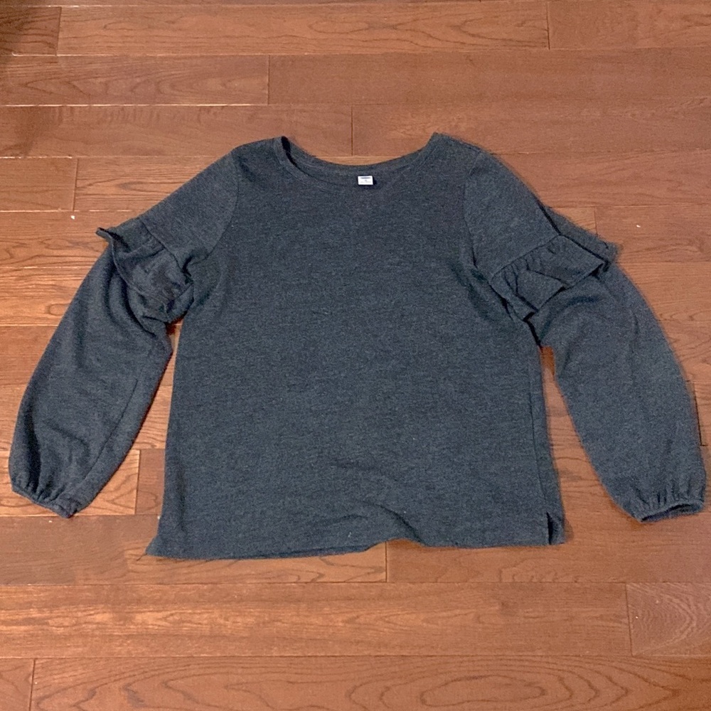 Old Navy Charcoal Grey lightweight long sleeve